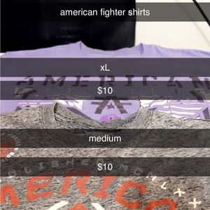 american fighter shirts